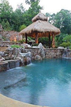 Tropical pool designs