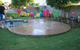 backyard splash pad